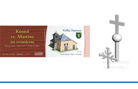 3D doplňky pro kostol sv Martina – Veľké Turovce