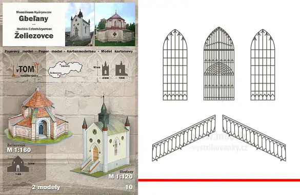 Laserem řezané doplňky pro mauzoleum rodu Nyáry – Gbeľany
