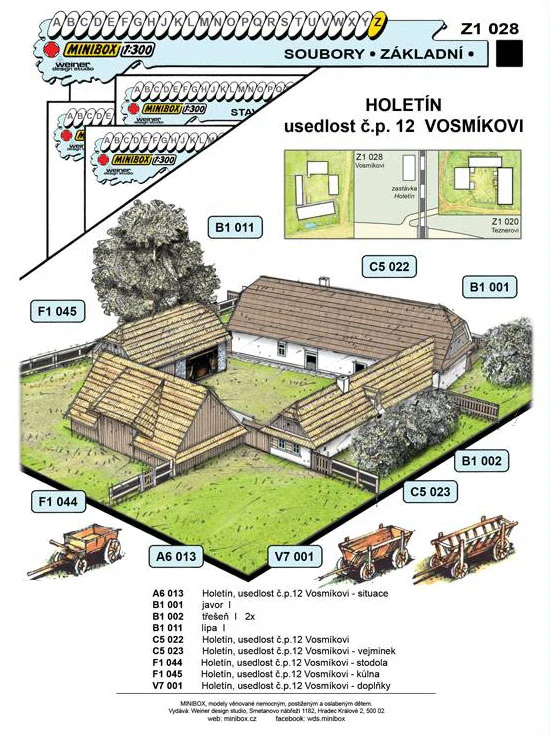 Holetín usedlost č.p. 12 – Vosmíkovi