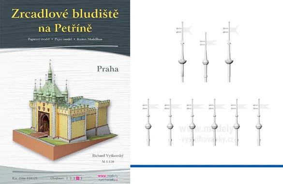 3D doplňky pro Zrcadlové bludiště na Petříně