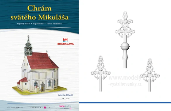 3D doplňky pro chrám sv. Mikuláša – Bratislava