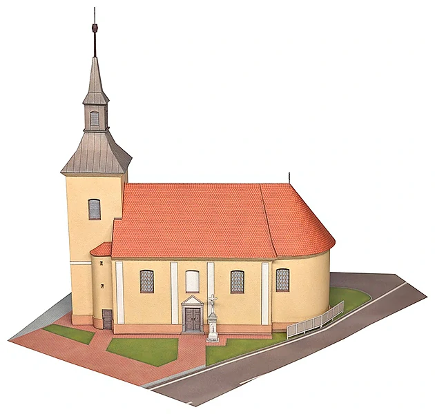 Kostel sv. Vavřince – Malhostovice