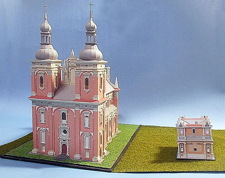 Kostel sv. Floriána a sv. Kateřiny + Loretánský dům – Golab