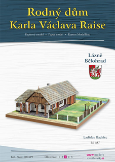 Rodný dům Karla Václava Raise – Lázně Bělohrad