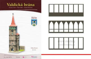 Laserem řezaný ochoz pro Valdickou bránu – Jičín