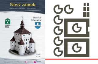 Laserem řezaná žebra Nový zámok