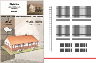 Laserem řezané doplňky čtyřdům z dělnické kolonie – Orlová