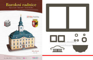 Laserem řezaná žebra a doplňky pro radnici Polička