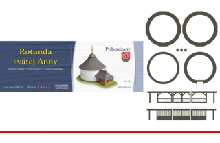 Laserem řezané doplňky pro rotundu svätej Anny – Prihradzany