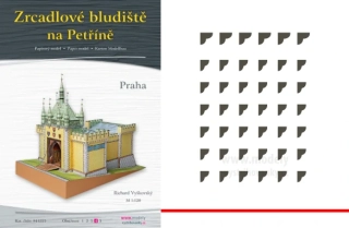 Laserem řezané doplňky pro zrcadlové bludiště na Petříně
