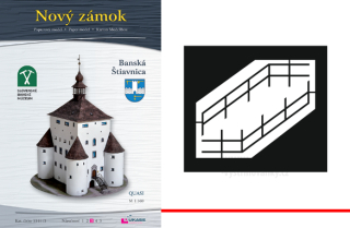 Laserem řezané zábradlí pro Nový zámok