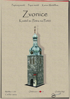 Zvonice kostela sv. Petra na Poříčí