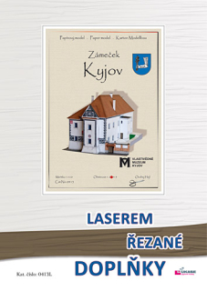 Laserem řezané doplňky pro zámeček Kyjov