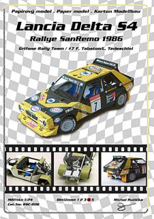 Lancia Delta S4 - San Remo - 1986