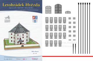 Laserem řezané doplňky pro Letohrádek Hvězda