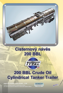 Cisternový návěs Tytal 200 BBL