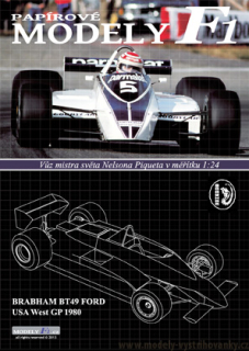 Brabham BT49 Ford - USA West GP 1980 - N. Piquet