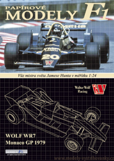 Wolf WR7 Ford - Monaco GP 1979 - James Hunt