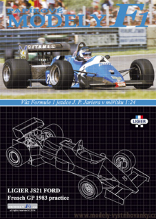 Ligier JS21 Ford - French GP 1983 - Jean Pierre Jarier