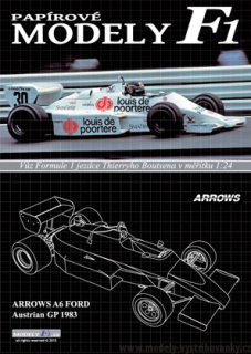 Arrows A6 Ford - Austrian GP 1983 - Thierry Boutsen