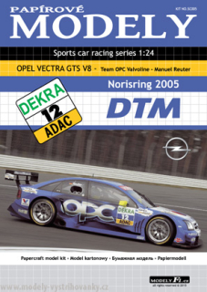 Opel Vectra DTM Valvoline - Norisring 2005 - Manuel Reuter
