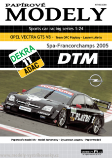 Opel Vectra DTM Playboy - Spa-Francorchamps 2005 - Laurent Aiello