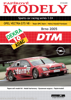 Opel Vectra DTM Stern - Brno 2005 - Heinz Harald Frentzen