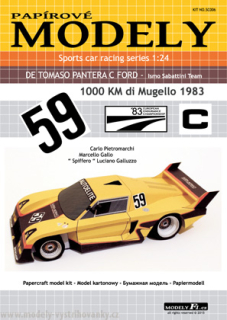 De Tomaso Pantera C - 1000 km Mugello 1983