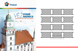 Laserem řezané dopňky pro radnici Třeboň