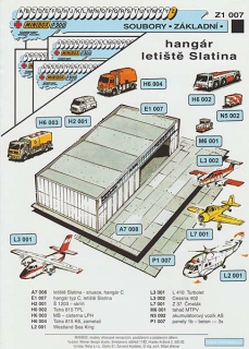 Hangár, letiště Slatina