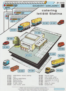 Catering, letiště Slatina