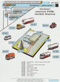 Čerpací stanice PHM, letiště Slatina