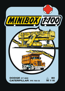 Dodge CT 800, Caterpillar PR 750 B