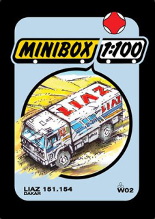 LIAZ 151.154 – Dakar