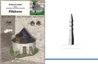 3D doplňky pro kruhovou baštu mestkého opevnenia – Fiľakovo