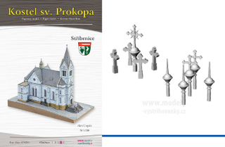 3D doplňky pro kostel sv. Prokopa – Stříbrnice