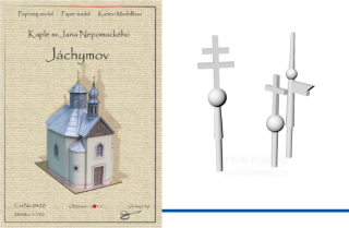 3D doplňky pro kapli sv. J. Nepomuckého – Jáchymov
