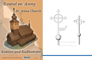 3D doplňky pro Kostel sv. Anny – Rožnov p. Radhoštěm