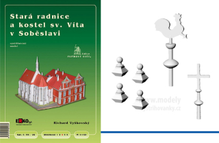 3D doplňky pro starou radnici a kostel sv. Víta – Soběslav